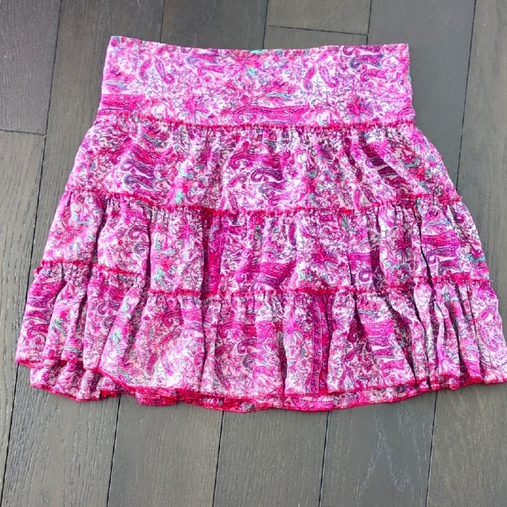 Pink Paisley Women's Skirt